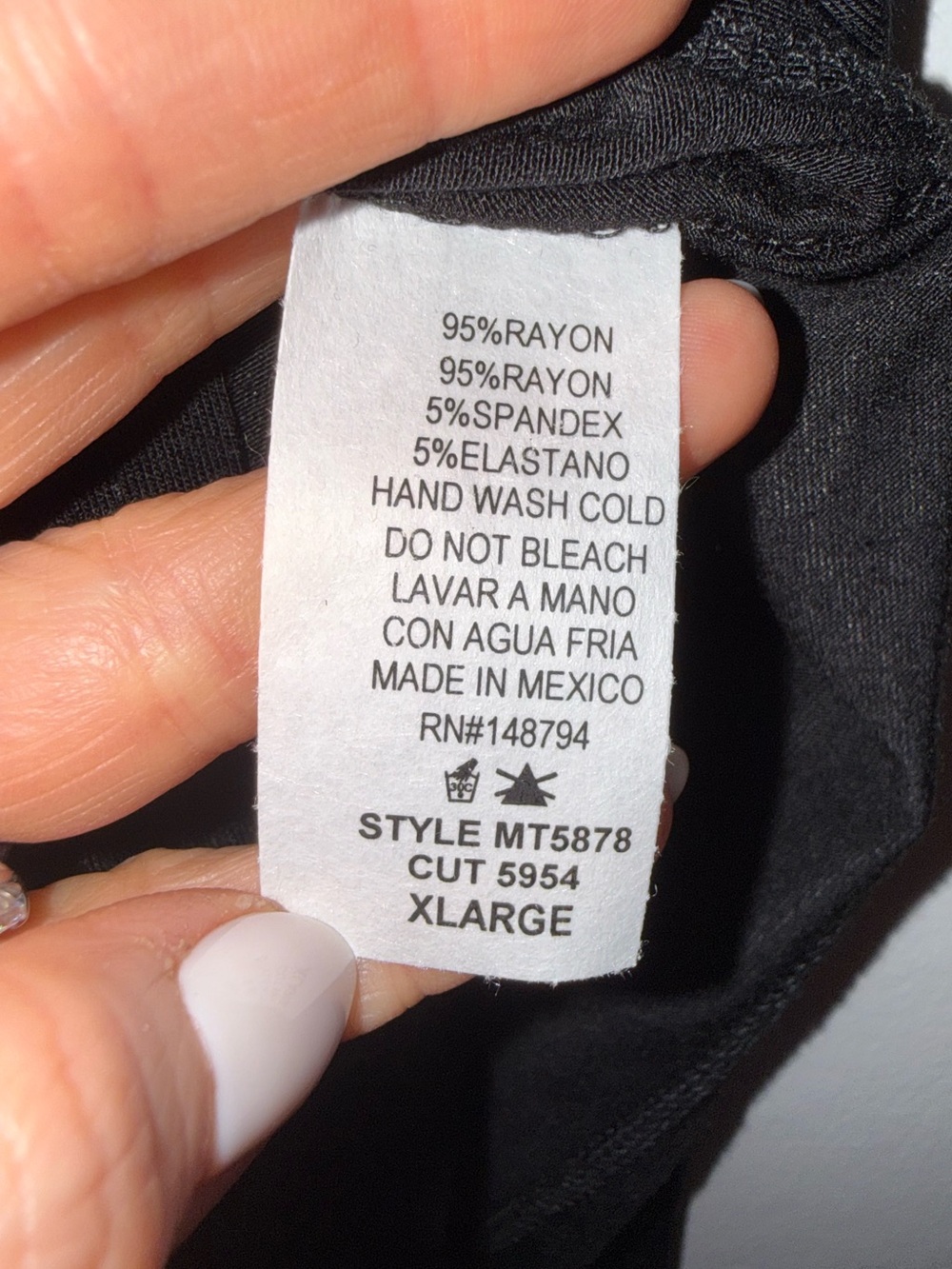 Three Bird Nest Black Oversized Draped V-Neck Top Size XL - NWOT - Picture 3 of 6
